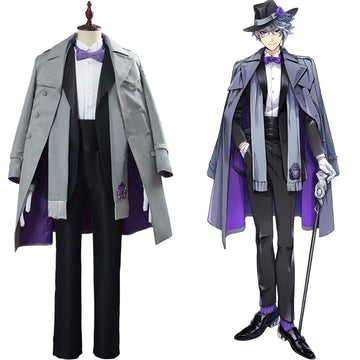 Twisted Wonderland Game Azul Ashengrotto Cosplay Costume Adult Uniform Outfit Halloween Carnival Suit